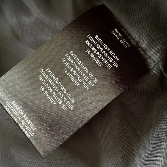 DKNY Water Resistant Women’s Olive Green Jacket New With Tags Size Small - Picture 12 of 16